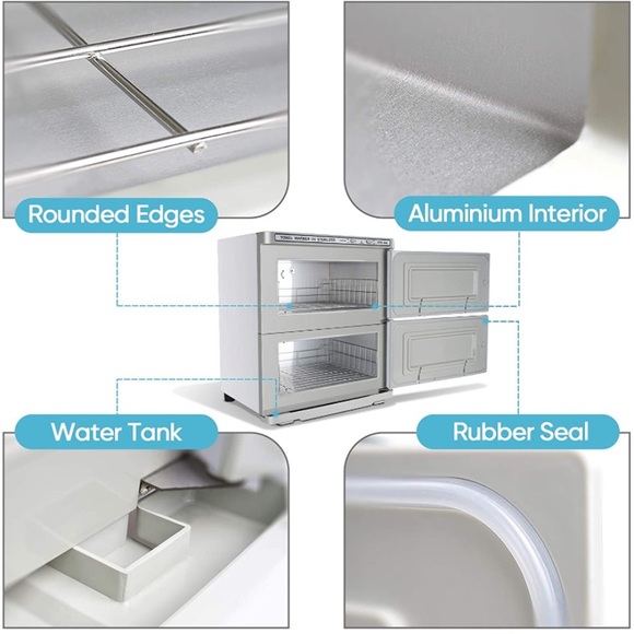 Hot towel warmer cabinet - Picture 3 of 7